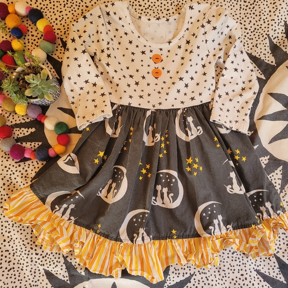 Eleanor Rose Other - Moon & stars with black cats Halloween Eleanor Rose dress